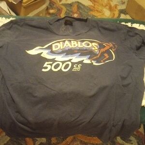 Lucky Brand Diablos 500 CC Moto Graphic T-Shirt So Comfy